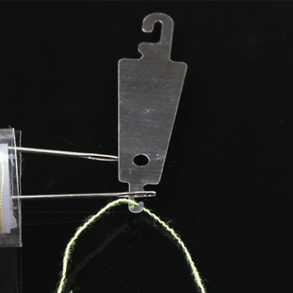 GOOHOCHY Hand Sewn Needle Threading Device Stainless Steel Sewing 30Pcs 1.9X0.5X0.04In