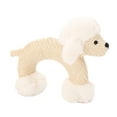 thumbnail image 2 of Flmtop Pet Dog Plush Animal Modeling Puppy Vocal Toy Biting Teething Resistance Molar Beige, 2 of 8