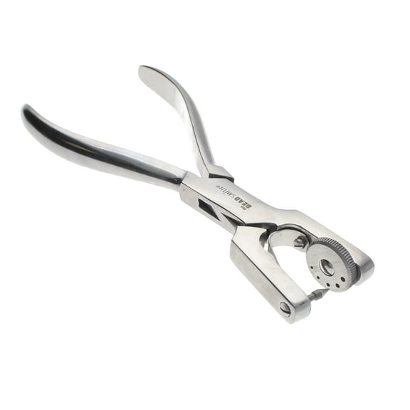 The Beadsmith Leather Rotary Hand-Sewing Leather Punch Tool, 5 Different-Size Holes, Jewelry-Making Supplies and Leather Working Tools.