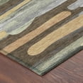 thumbnail image 3 of Addison Rugs Chantille Indoor/Outdoor Contemporary Abstract Chocolate Machine Washable Rectangle Rug, 5' x 7'6", 3 of 8