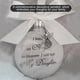 thumbnail image 4 of Bola de decoración Colgante de pluma de plástico Colgante de árbol de Navidad de bola de adorno conmemorativo, Hija Advancent HA003103-10, 4 of 6