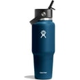thumbnail image 1 of Hydro Flask 32 Oz Wide Flex Straw Travel Bottle Indigo, 1 of 5
