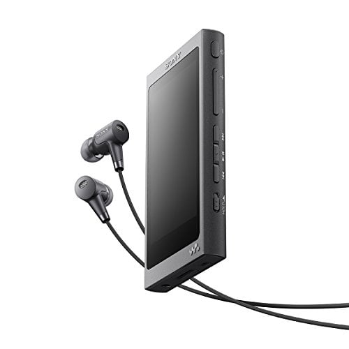 SONY Walkman A series NW-A35HN 16GB Noise-cancelling Headphones  (MDR-NW750N) included Charcoal Black [Japan import]