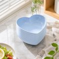 thumbnail image 5 of 10pcs Heart Shaped Dinner Plates Dinnerware Dishes Set 6.1 Inch Food Plate Saucers Tray Fruits Snack Bowls, 5 of 6