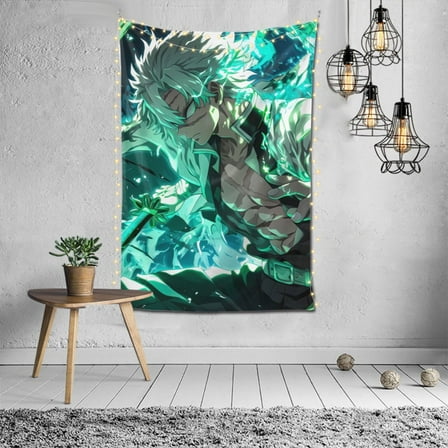 Wall Hanging Decoration Tapestry, Demon Slayer Shinazugawa Sanemi Art Poster for Living Room Home Decor tapestry 60x40in