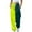 Green, variant on Fashion Women's Loose Breathable Colorblocking Casual Pants Side Pockets Leg Opening Drawstring Seasonal Casual Pants Ladies Casual Pants