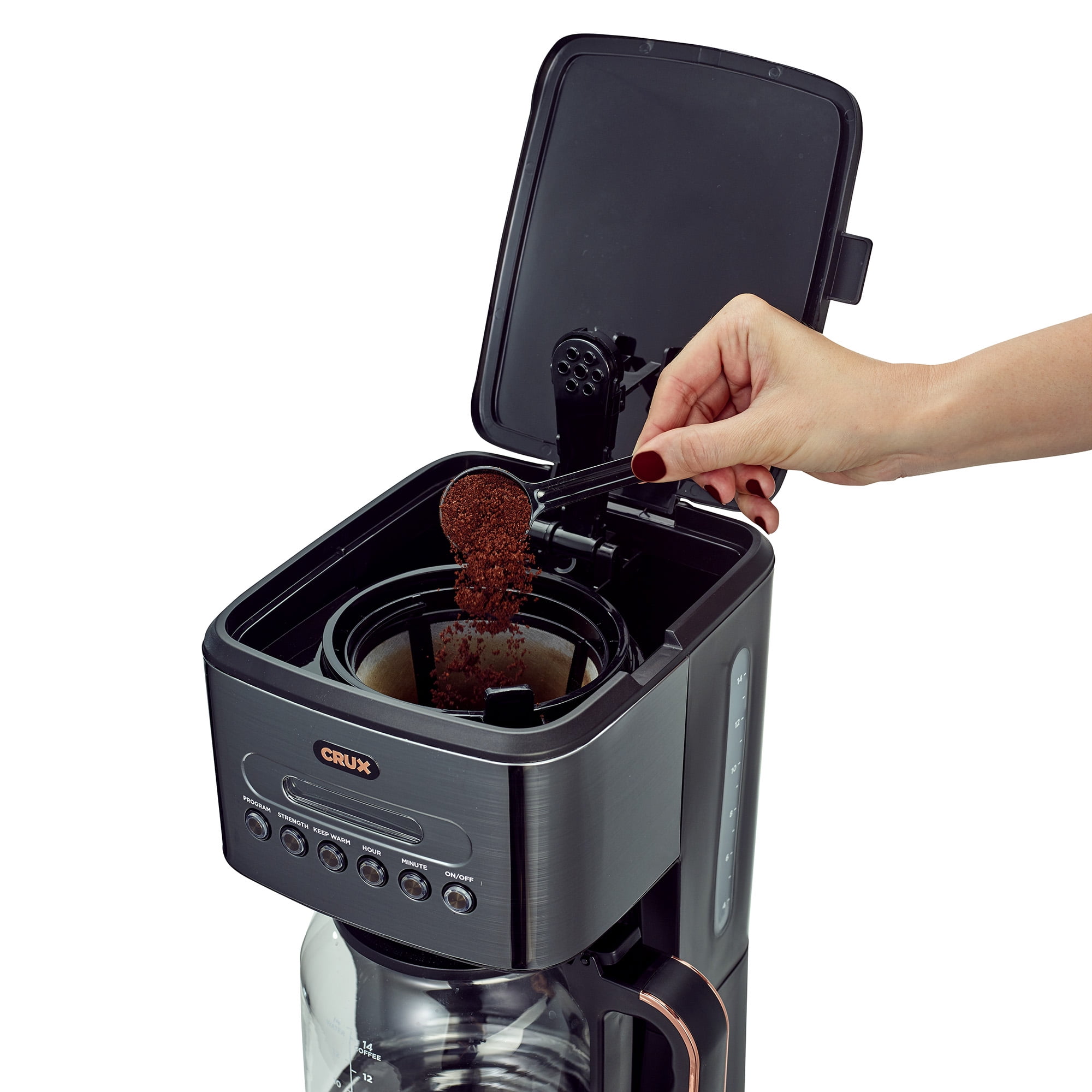 Crux Stainless Steel Triple Infusion Brew Coffee Maker - Shop