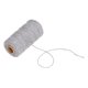 thumbnail image 1 of Utilizando técnicas de producción sofisticadas, esta cuerda de algodón es suave, duradera, gruesa y resistente para sus proyectos de manualidades., 1 of 10