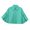 a-Green26753, variant on VNKIDY Women Shirts Spring Summer Solid Color Cropped Shirt With Lapelt Dramatic Bell Long Sleeve Button Down Fashion Blouse For Edgy Casual Party Looks Soft Tops