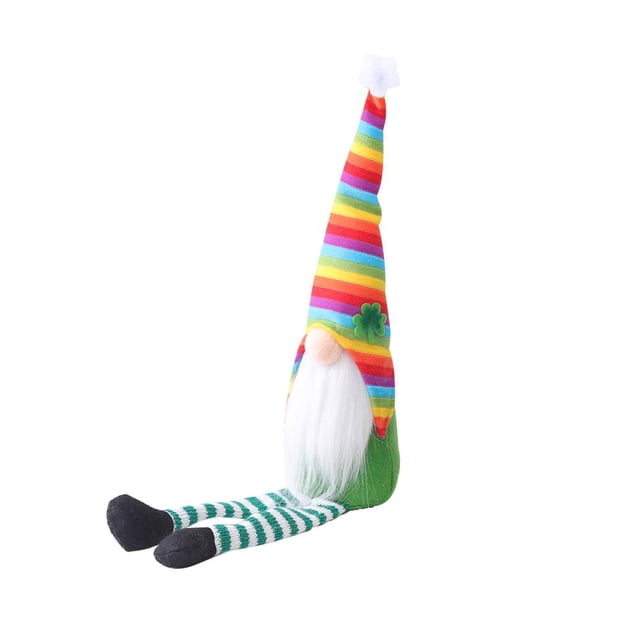 Del Día De San Patricio Juguete De Peluche Estatuilla De Pie Sin Rostro Muñeca Verde Decoración Para Regalos De Decoración Del Hogar De Vacaciones 2021 Elfo Vogacara HA040033-02