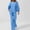 Light Blue, variant on Thermal Leggings for Women Womens Thermals Top and Bottom Set Ski Base Layer Set Cold Weather Clothes for Women Thermal Underwear Long Sleeve Black S-3XL