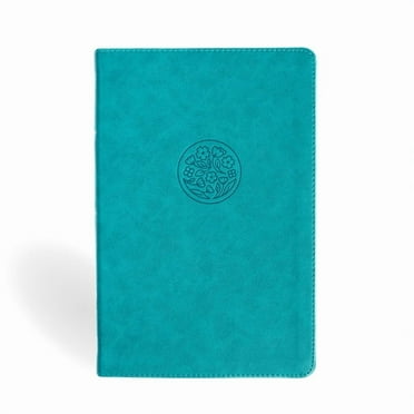 NASB Giant Print Reference Bible, Teal Leathertouch, Indexed, (Hardcover)