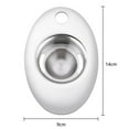 Sanamity Egg Slicer For Hard Boiled Eggs Heavy Duty Stainless Steel Egg