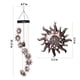 thumbnail image 4 of Campanas de viento solares Esgarden 8 LED con forma de sol, luna y estrella para exteriores, 4 of 8