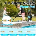thumbnail image 3 of Electric Pressure Washer, 3000PSI Max 2.4 GPM Power Washer with 32 ft Hose, 4 Quick Connect Nozzles, Foam Cannon, Suitable for Clean Cars, Patios, Driveways, Fences, Pool, 3 of 11