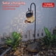 thumbnail image 4 of Regadera solar Naiovety Luz Rústica Lámpara de patio metal Linterna blanco cálido 21x11x9.5 cm, 4 of 6