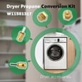 thumbnail image 6 of W11581317 Dryer Propane Conversion Kit for 20000 BTU/ Natural Gas to Liquid Propane Conversion, 6 of 7