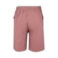 thumbnail image 4 of iHPH7 Linen Shorts for Women, Womens Shorts Casual, Bermuda Shorts for Women, Summer Shorts for Women, Knee Length Shorts Women, Rose Gold L, 4 of 8