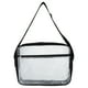 thumbnail image 3 of Bolso bandolera de PVC transparente con rejilla, bolso de hombro, bolsa de almacenamiento antiestática., 3 of 6