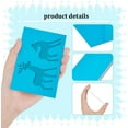thumbnail image 2 of 20Pcs Blank Blue Metal Business Cards 0.1mm Thick Aluminum Business Cards Sheet, 2 of 9