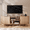 Oak 55", variant on Tydimor TV Cabinet Stands for TVs up to 65", Entertainment Center with Storage Shelf, Media Console Table with Drawers for Living Room