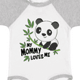 thumbnail image 4 of Inktastic My Mommy Loves Me- cute panda Boys or Girls Baby Bodysuit, 4 of 5