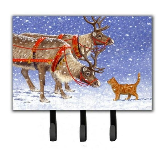 Reindeer & Cat Leash or Key Holder