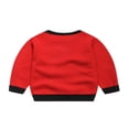 thumbnail image 2 of Chandails de Noël Laids Assortis pour la Famille Manches Longues Col Rond Dinosaure Chandail pour Hommes Femmes Enfants Tenues Rouge Adultes TG, 2 of 5