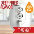 thumbnail image 6 of Brentwood 3.2-Qt. 1,200-Watt Electric Air Fryer with Timer and Temperature Control (White), 6 of 11