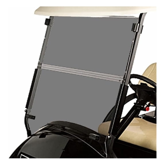 Golf Cart Tinted Fold Down Windshield for Club Car Precedent/Tempo/Onward | 3/16" Thick | Compatible with 2004-Up Models