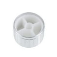 thumbnail image 4 of 5Pcs 26x17mm Aluminium Alloy Potentiometer Rotary Knob Silver Tone, 4 of 4