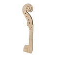 thumbnail image 3 of arctrm Tête de Col de Violon DIY Pièces de Réparation Pratiques Non Finies Non Peintes Remplacement Sans Touche, 3 of 10