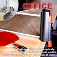 thumbnail image 4 of Filet de Ping Pong Rétractable avec Support, Parfait pour Table de Ping Pong, Bureau, Cuisine Ou Table à Manger, 4 of 5