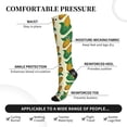 thumbnail image 3 of Lsque Corn 8 Pattern Sport Compression Socks for Men & Women 15-20 mmHg Knee High Nurse Pregnant Running Medical and Travel Athletic, 3 of 6