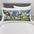 thumbnail image 1 of Sonic "Race Running" Body Pillow, 1 of 4