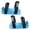 Blue, variant on Yihuala Foldable Snow Shoe Ski Boot for Easy Storage Winter Skiing Equipment Snows Skates for Winter High Traction Snow Ski Boot