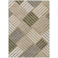 thumbnail image 2 of Addison Rugs Chantille Indoor/Outdoor Transitional Geometric Gold Machine Washable Rectangle Rug, 8' x 10', 2 of 8