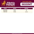 thumbnail image 2 of Metrix Premium Chassis Parts - 4 PC Front Sway Bar Stabilizer End Link & Front Upper L/R Ball Joint Kit Fits 01-03 Acura CL, 99-03 Acura TL, 98-02 Honda Accord, K90341 K90340 K90492, 2 of 7