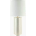 thumbnail image 2 of Livabliss Table Lamps, 27" Ocana Modern Bedside Nightstand Table Lamp for Bedroom Living Room Office, White Body with White Shade (27"H x 13"W x 13"D), 2 of 6
