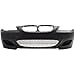thumbnail image 3 of Front Bumper Conversion Compatible With 2004-2007 BMW E60 5 Series Sedan, M5 Style PP Black Bumper Cover Conversion Bodykit by IKON MOTORSPORTS, 2005 2006, 3 of 4