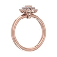 thumbnail image 2 of 1/3 Carat Diamond Marquise-Shaped Ring in 14K Rose Gold (Ring Size 10.5) (I1-I2 Clarity) - IGI Certified, 2 of 7