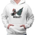 thumbnail image 2 of What Christmas Cat Hoodie Sweatshirt Unisex Medium White, 2 of 5