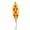 Orange Square, variant on M Buder Trout Lures Spoons Blinkers for Freshwater Fishing, Reflective Metal Baits for Trout, Lightweight Design 3.5g (0.12oz) / 3.4cm (1.34 inches) - Orange Square Pattern