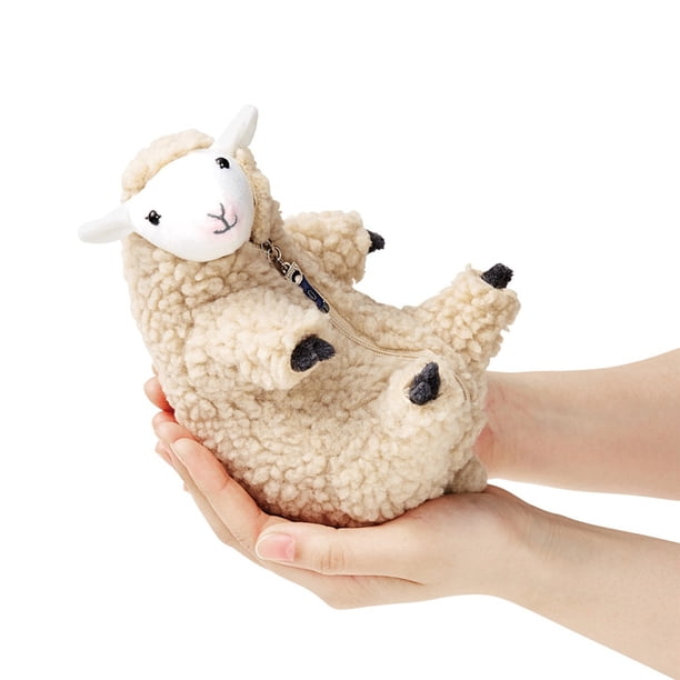 Lindos animales de peluche de oveja afeitada, juguetes de peluche de cordero kawaii, regalos divertidos de cumpleaños para mujeres, niñas, niños, adolescentes, pequeños peluches, decoración de ovejas