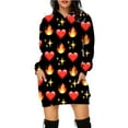 thumbnail image 6 of 2025 European and American Halloween Printed Mid-Length Pocket Hooded Long-Sleeved Sweatshirt for Women, 6 of 9