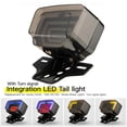thumbnail image 2 of Motorcycle Tail Light Integrated Strobe Brake Lights With Dynamic Scanning Breathing Function Replacement for HONDA TMX125/155 CG125, 2 of 4