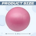 thumbnail image 2 of BESTSKY Exercise Ball,5.91in Yoga Ball For Pregnancy,Anti-Slip Workout Ball,Pink, 2 of 7