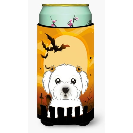 

Carolines Treasures BB1766TBC Halloween Maltese Tall Boy Beverage Insulator Hugger Tall Boy multicolor