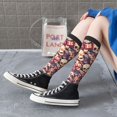 thumbnail image 5 of Logiee Skull rock record artist Print Gift Stocking Stuffers,Adult Stockings,Novelty Socks,Funny Socks Birthday Running Walking Sleeping, 5 of 6