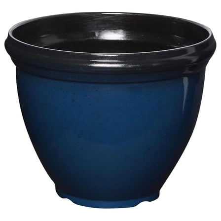 12" Blue HRITGE Planter